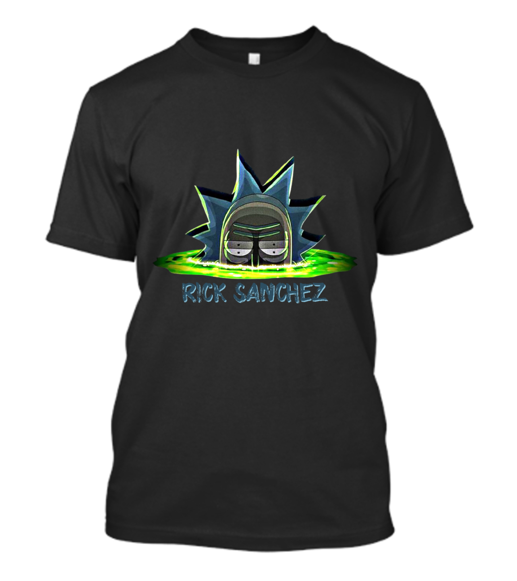 Rick Sanchez Portal Blue T-Shirt