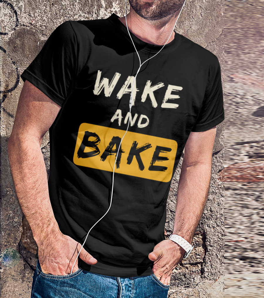Wake And Bake Retro T-Shirt