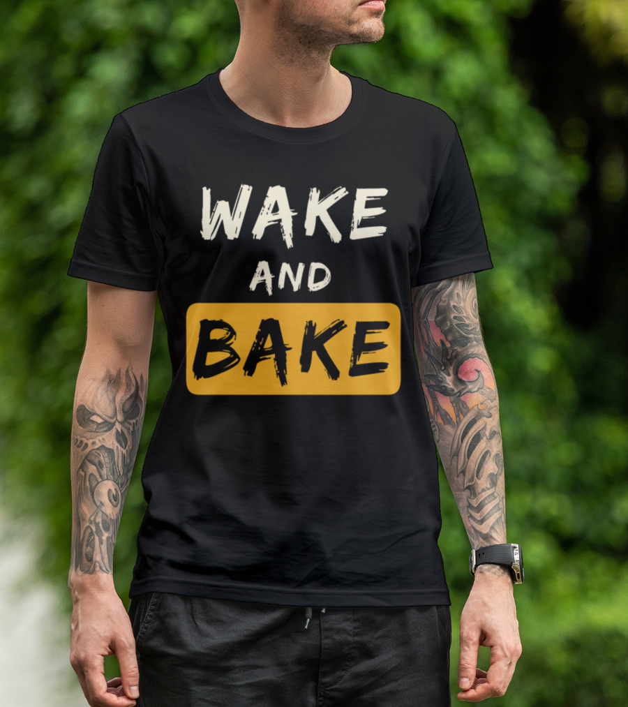Wake And Bake Retro T-Shirt