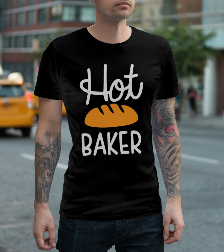 Hot Baker Trendy Funny Bakerize1q Bread Loaf T-Shirt