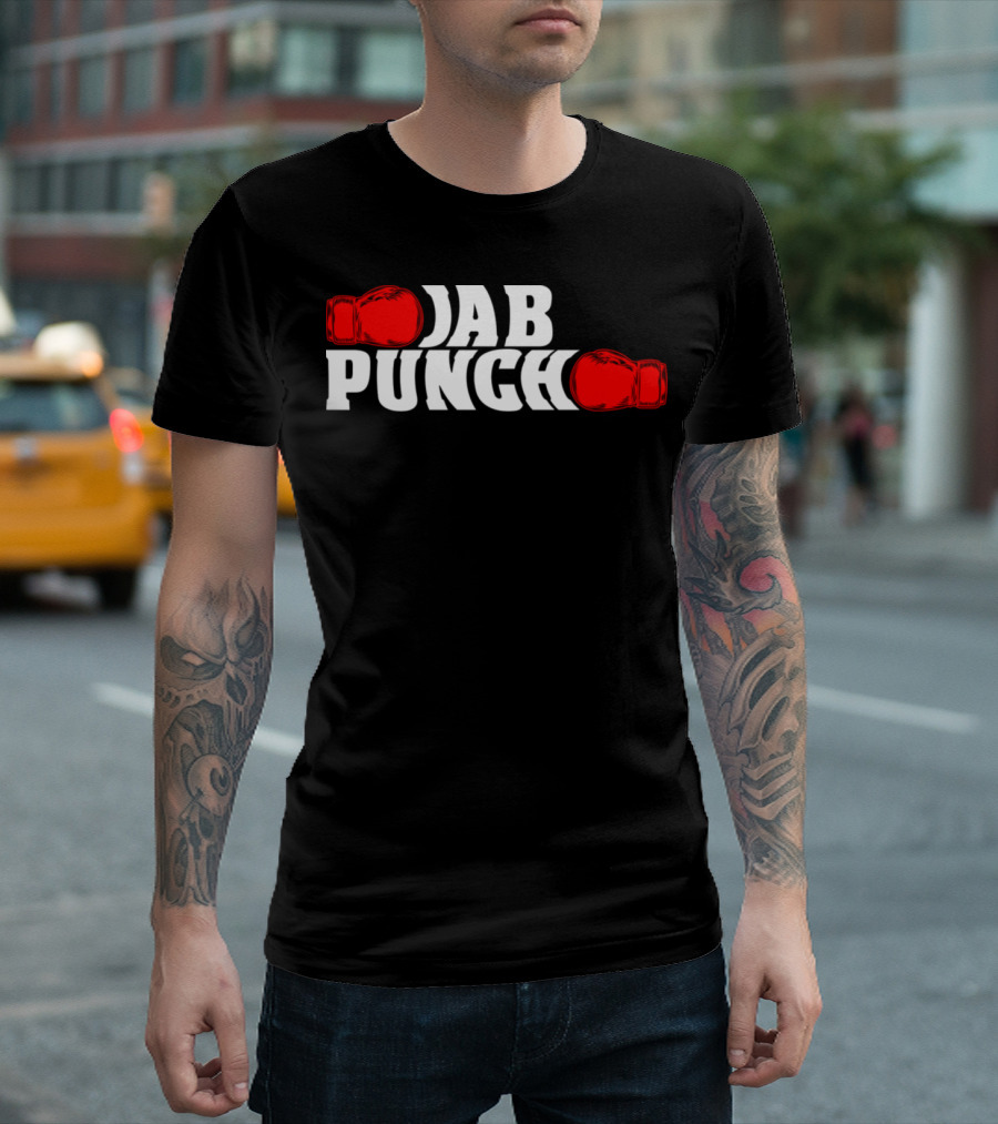 Jab Punch Boxing Gloves Sport T-Shirt