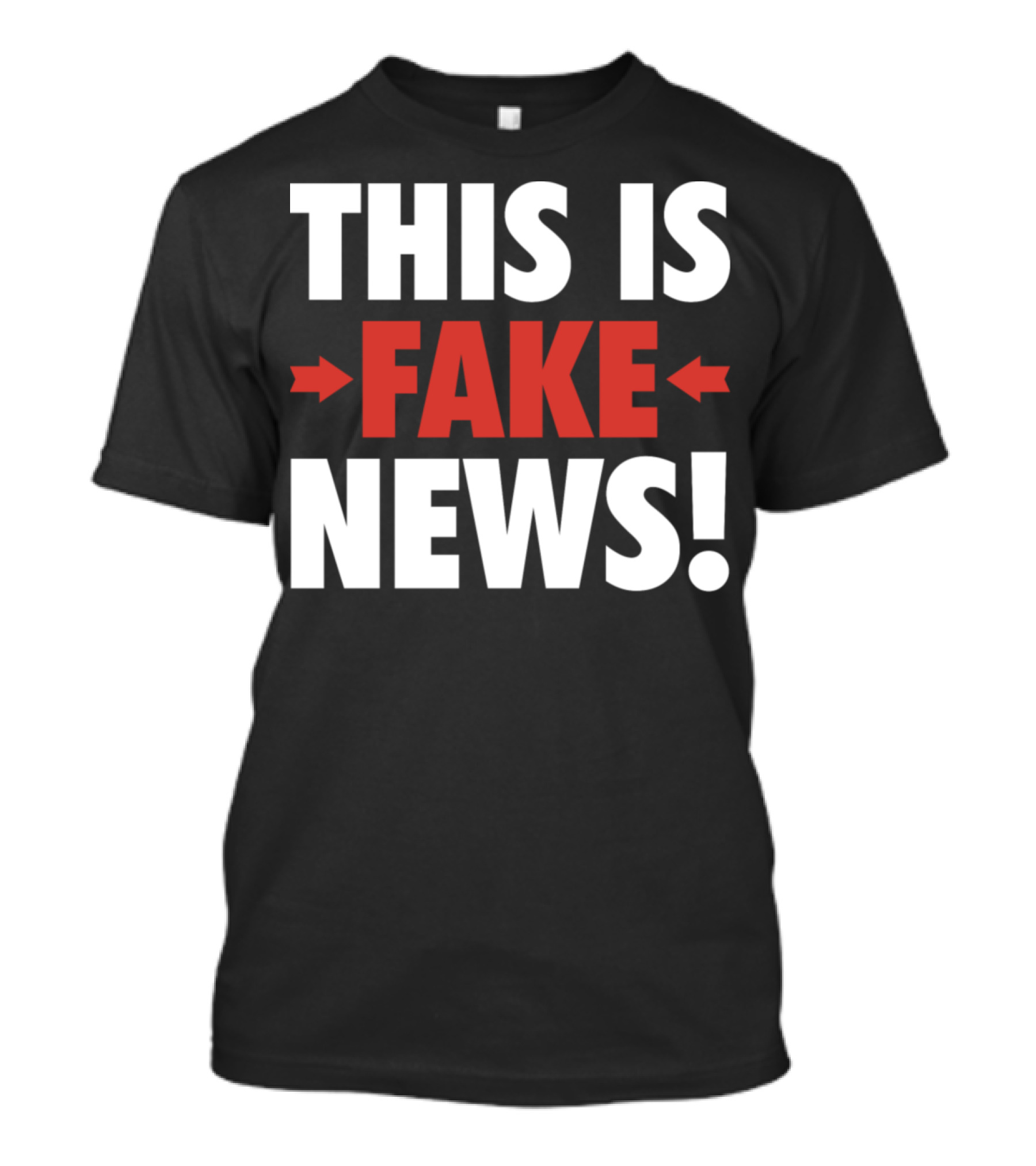 This Is Fake News Broadcasting Publishing T-Shirt