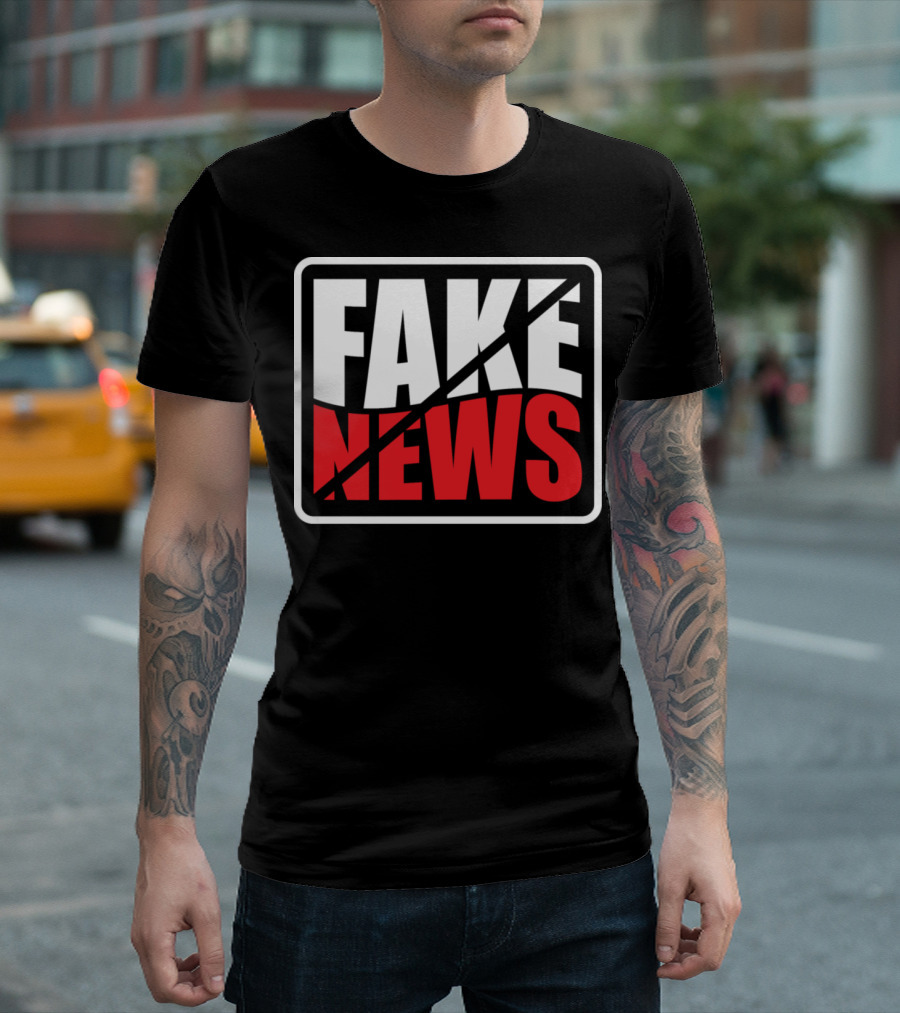 Fake News Reporter Journalist Vlogger Blockbuster T-Shirt