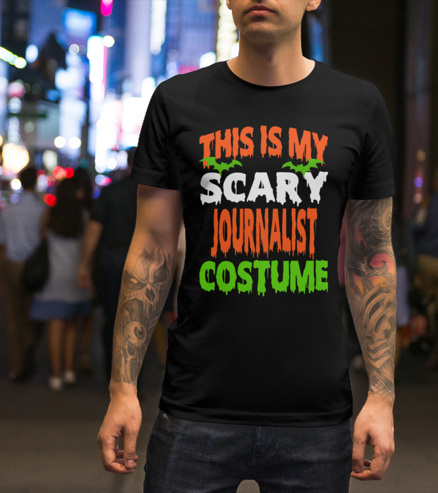 THIS IS MY SCARY JOURNALIST COSTUME T-Shirt