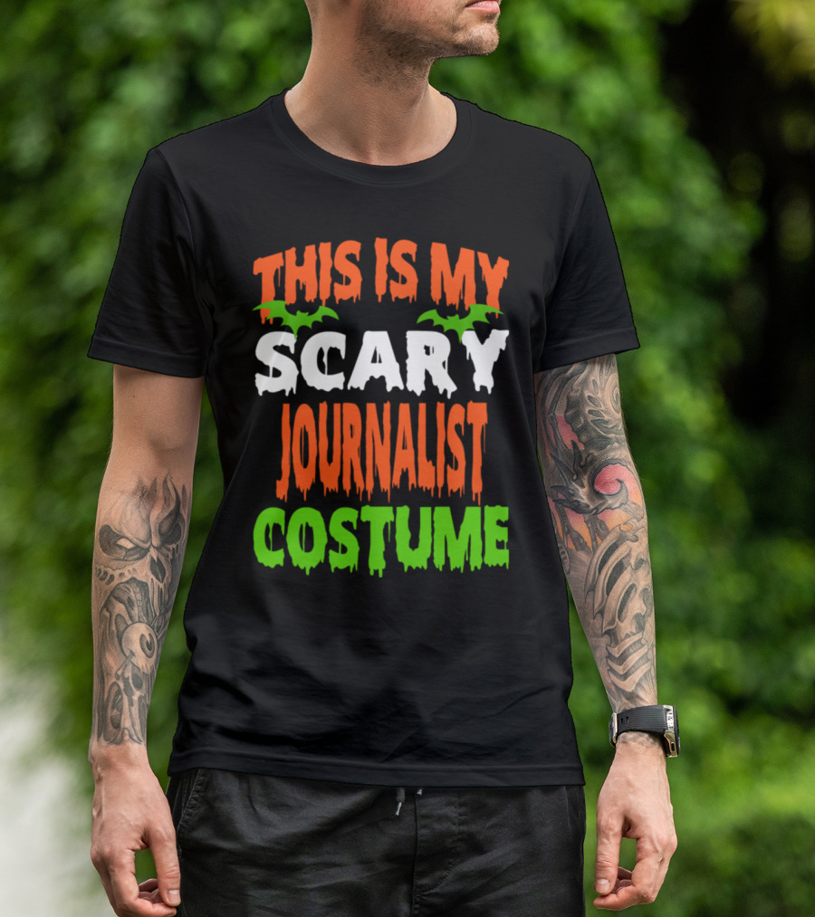 THIS IS MY SCARY JOURNALIST COSTUME T-Shirt