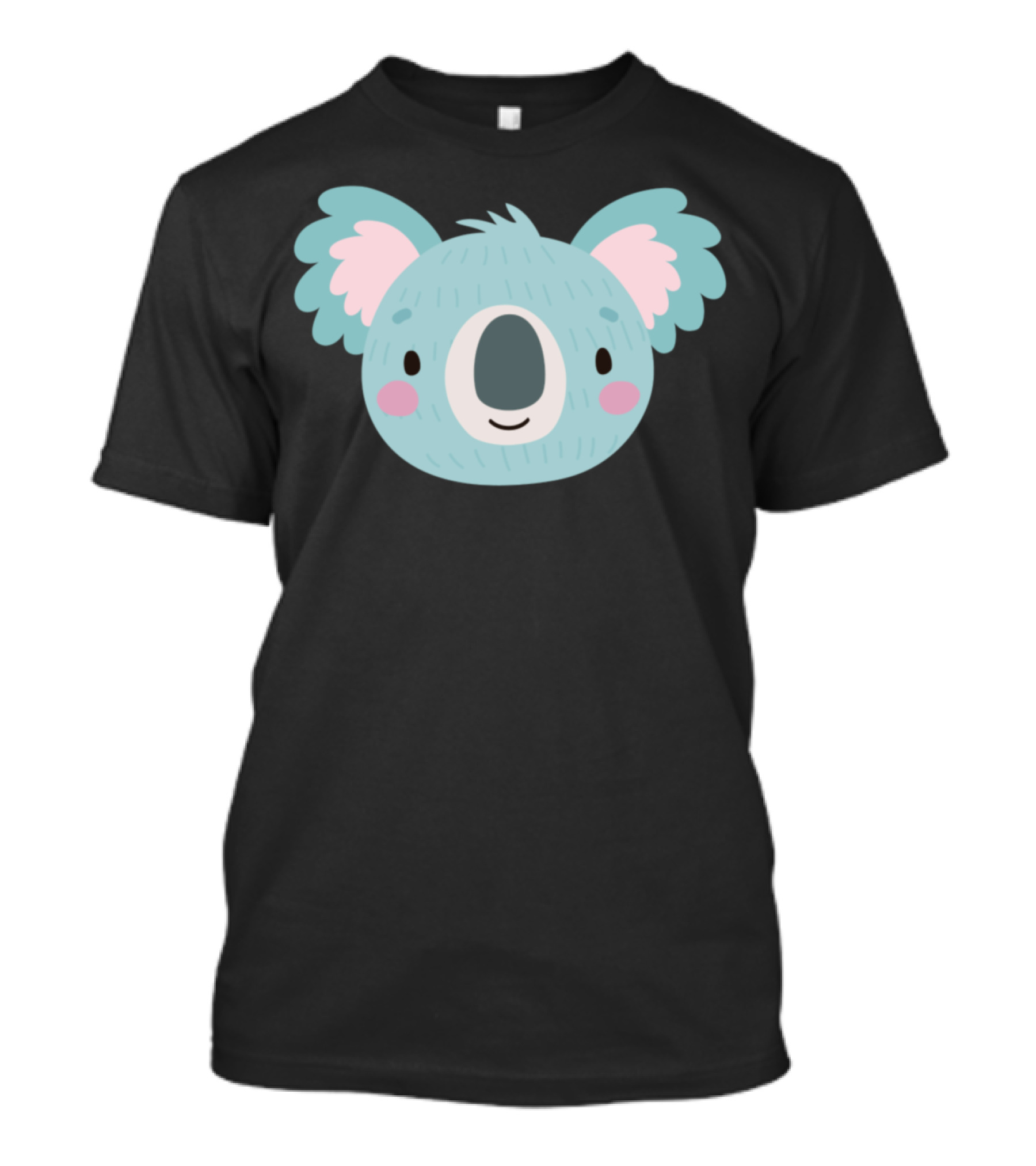 Happy Koala Head Smiling Face T-Shirt