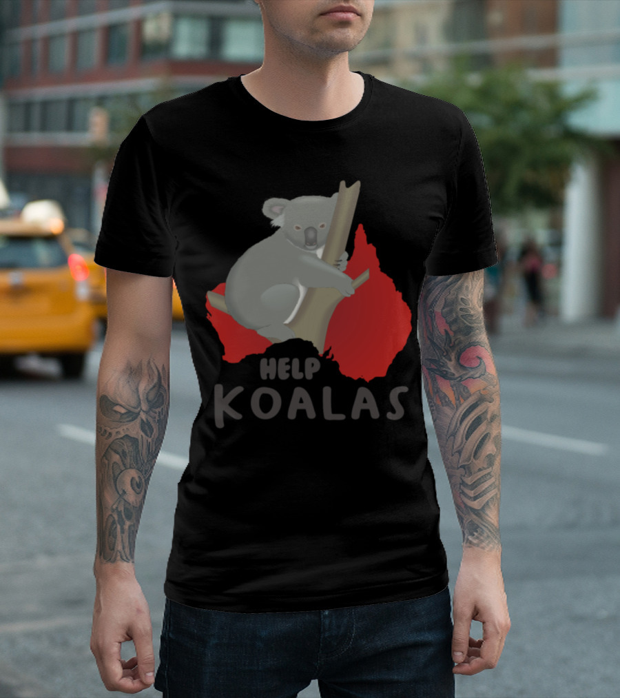 Help Koalas Save Australia T-Shirt