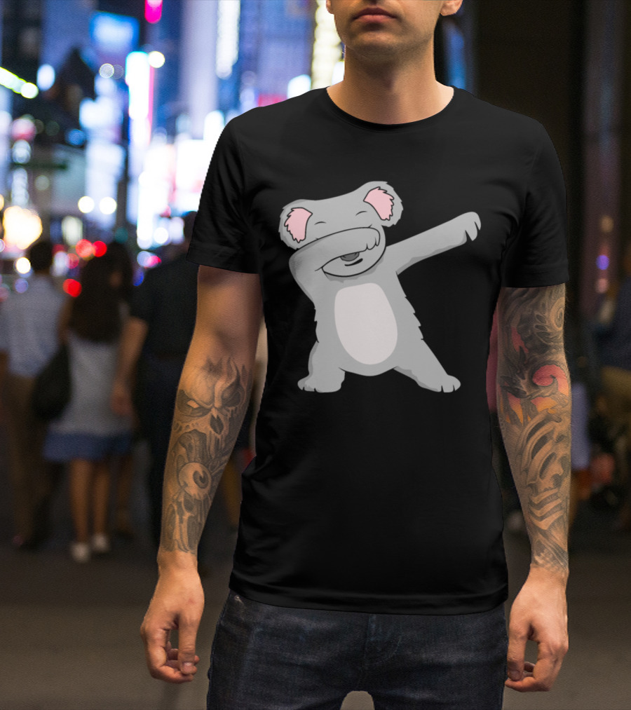 Koala Dab Dabbing Funny Cute Koala Bear Dance T-Shirt