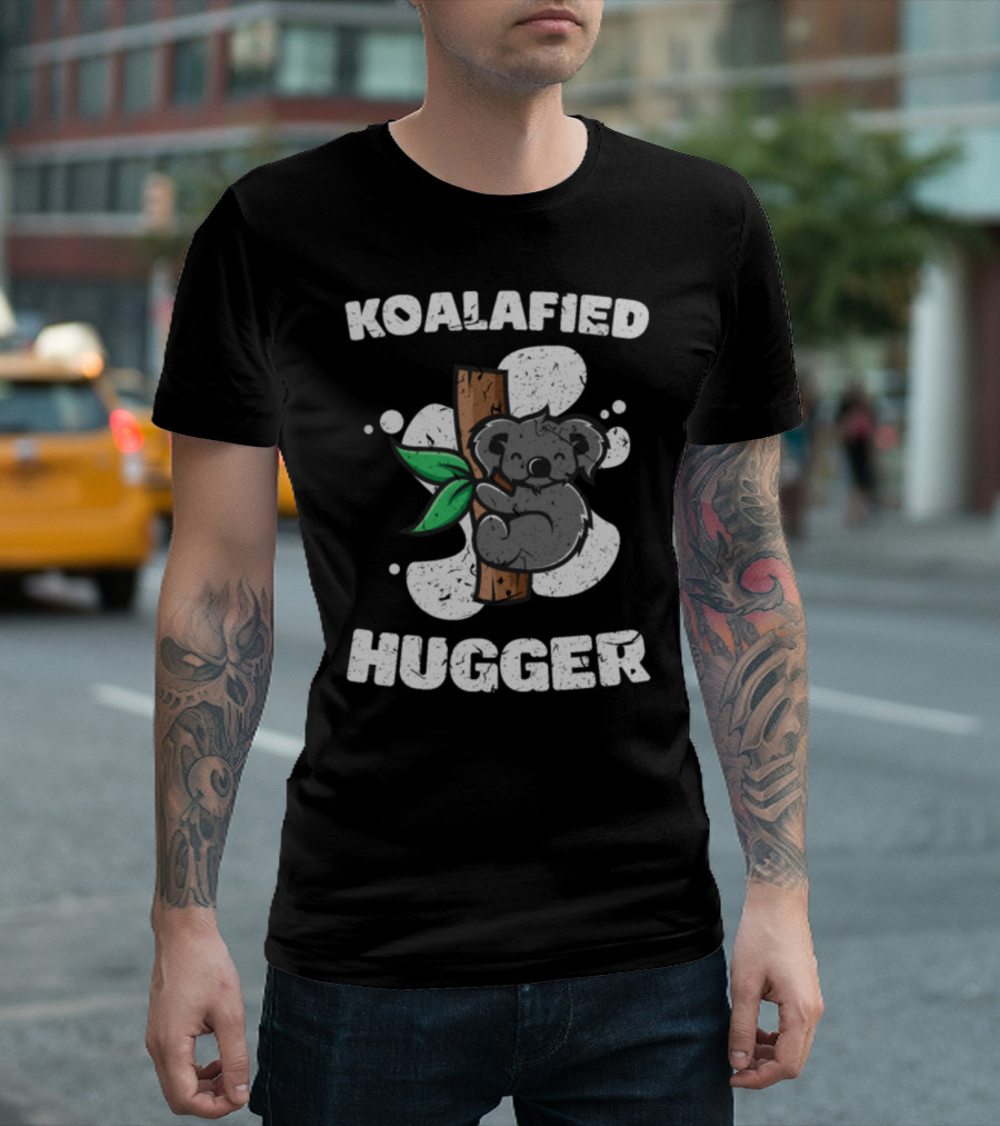 Koalafied Hugger Koala Embrace T-Shirt