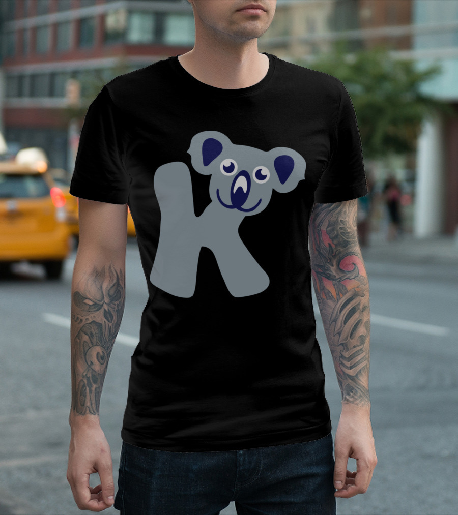 Koala K Letter Animals T-Shirt