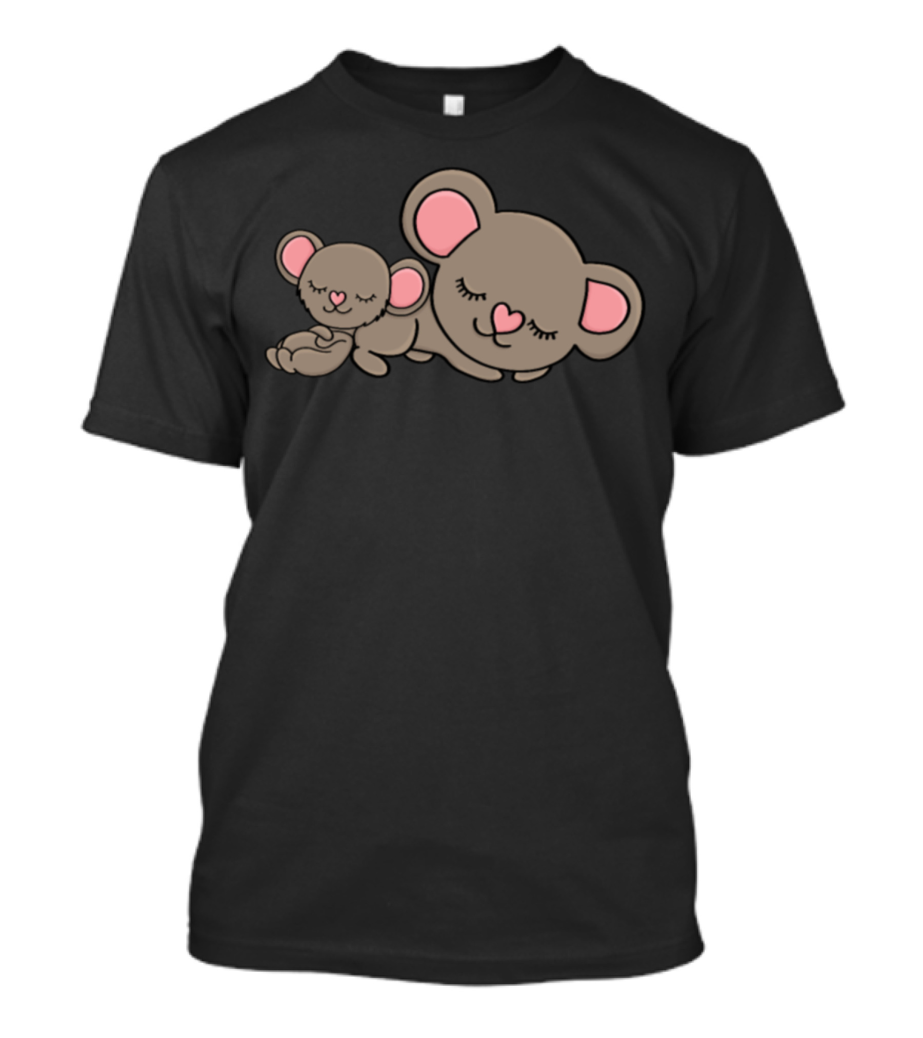 Koala Mom And Child Present Cute Sleeping Koalas Image T-Shirt