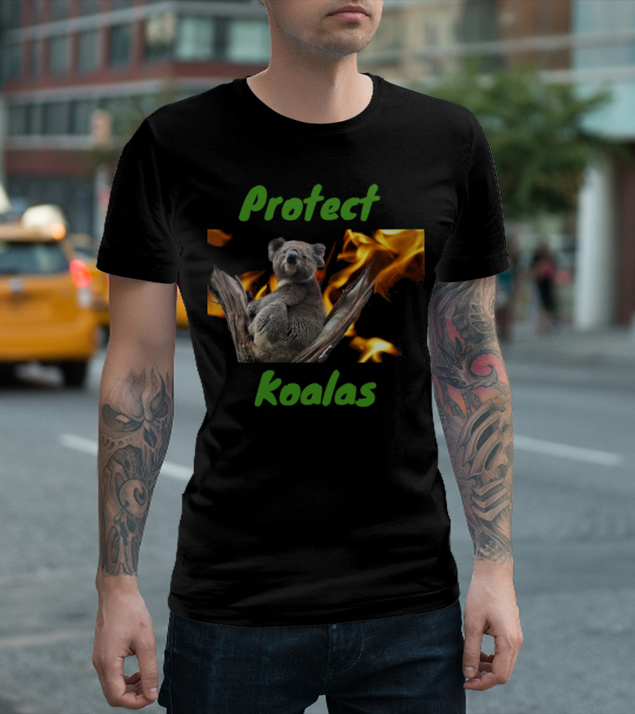 Protect Koalas from Wildfires T-Shirt