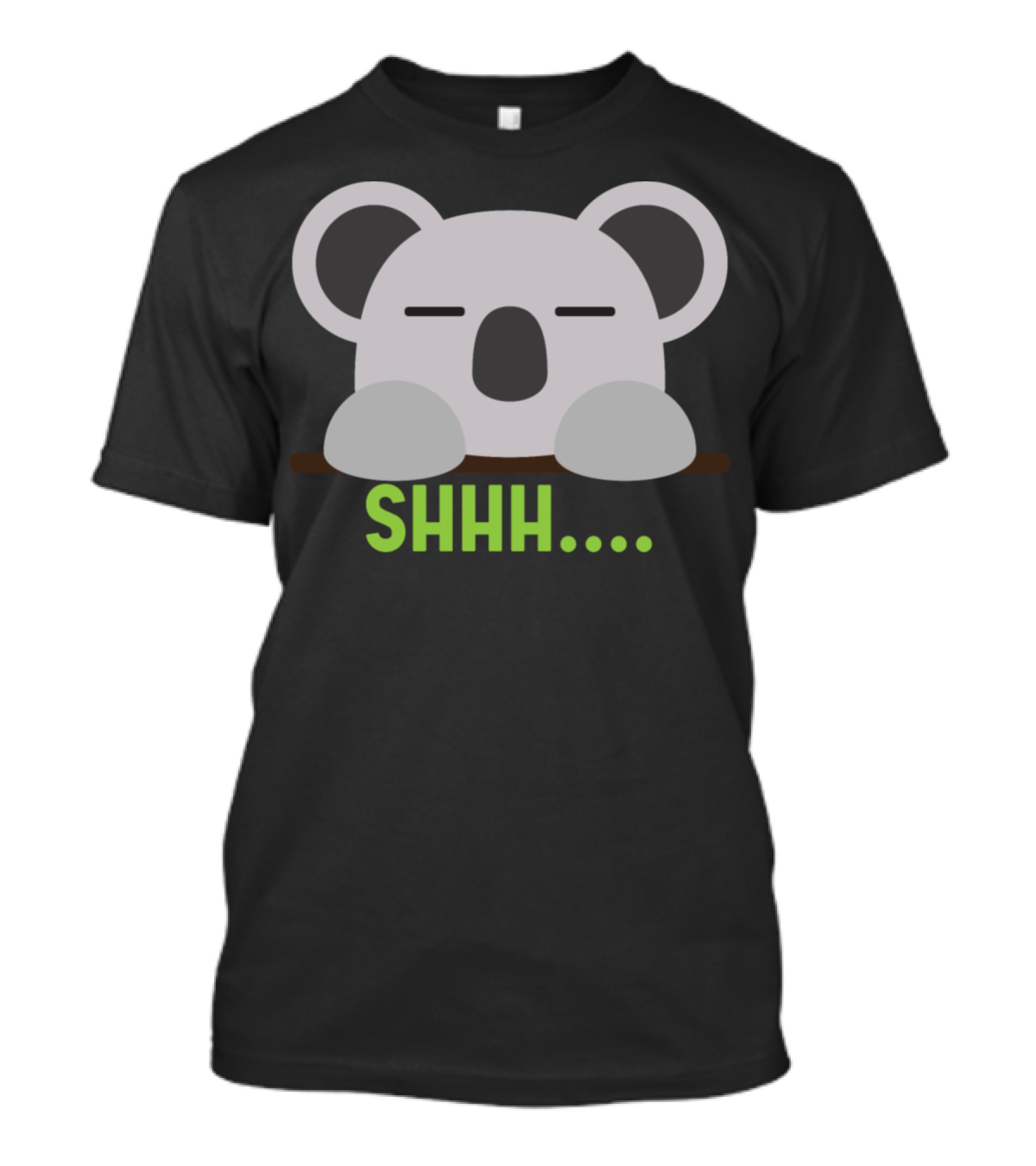 Shhh Sleeping Koalaqwuos T-Shirt