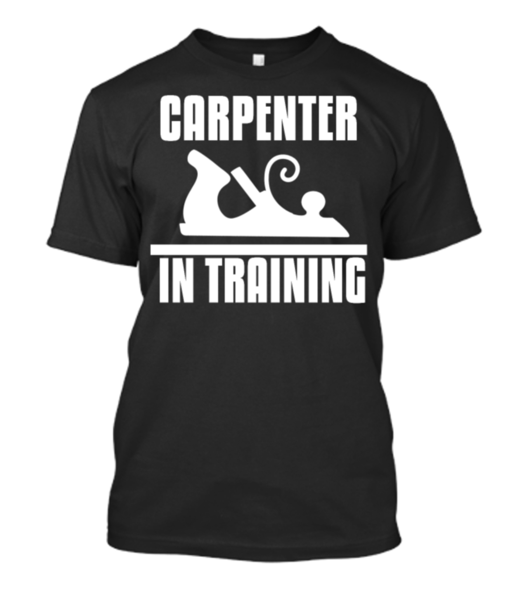 Carpenter In Training With Woodworking Plane T-Shirt