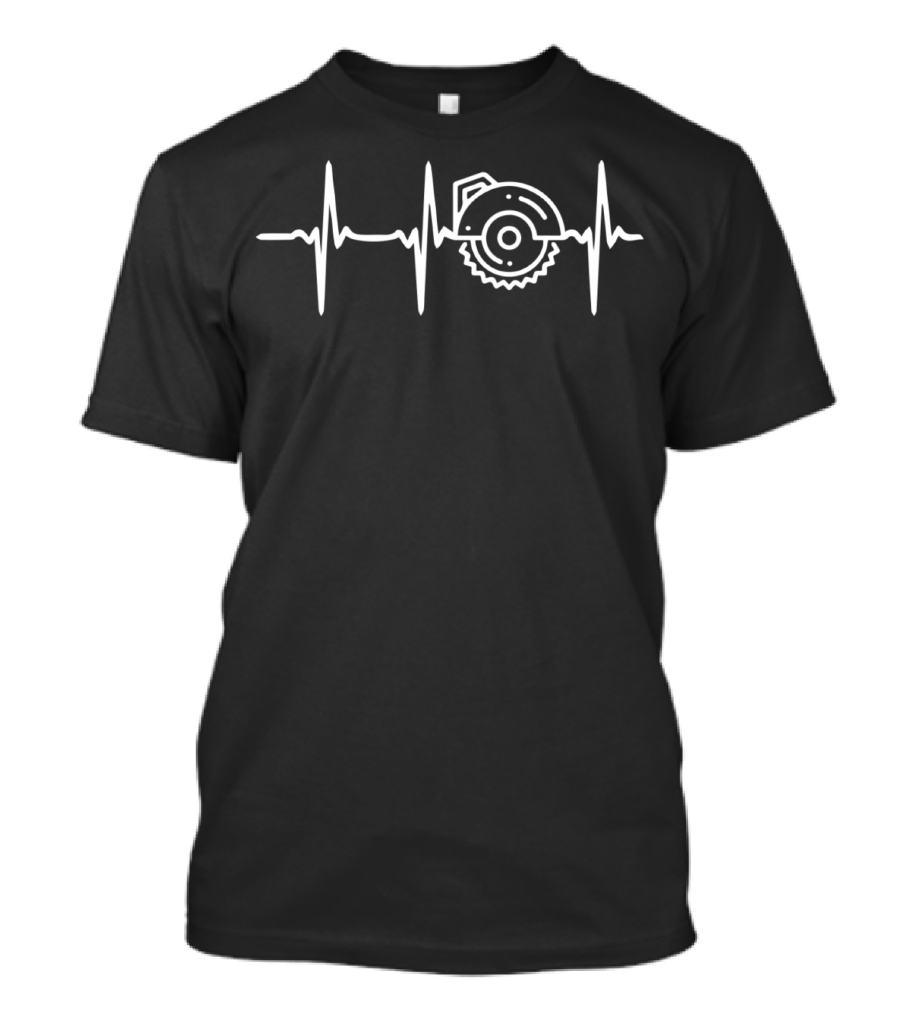 Heartbeat Saw Carpenter T-Shirt