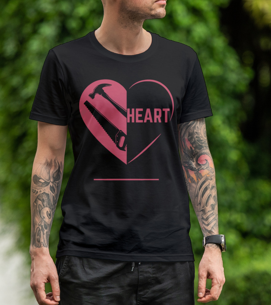 My Heart Belongs To A Carpenter T-Shirt