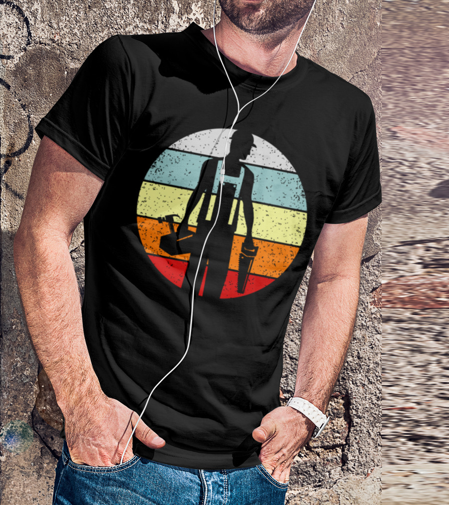 Carpenter Craftsman Vintage Construction T-Shirt