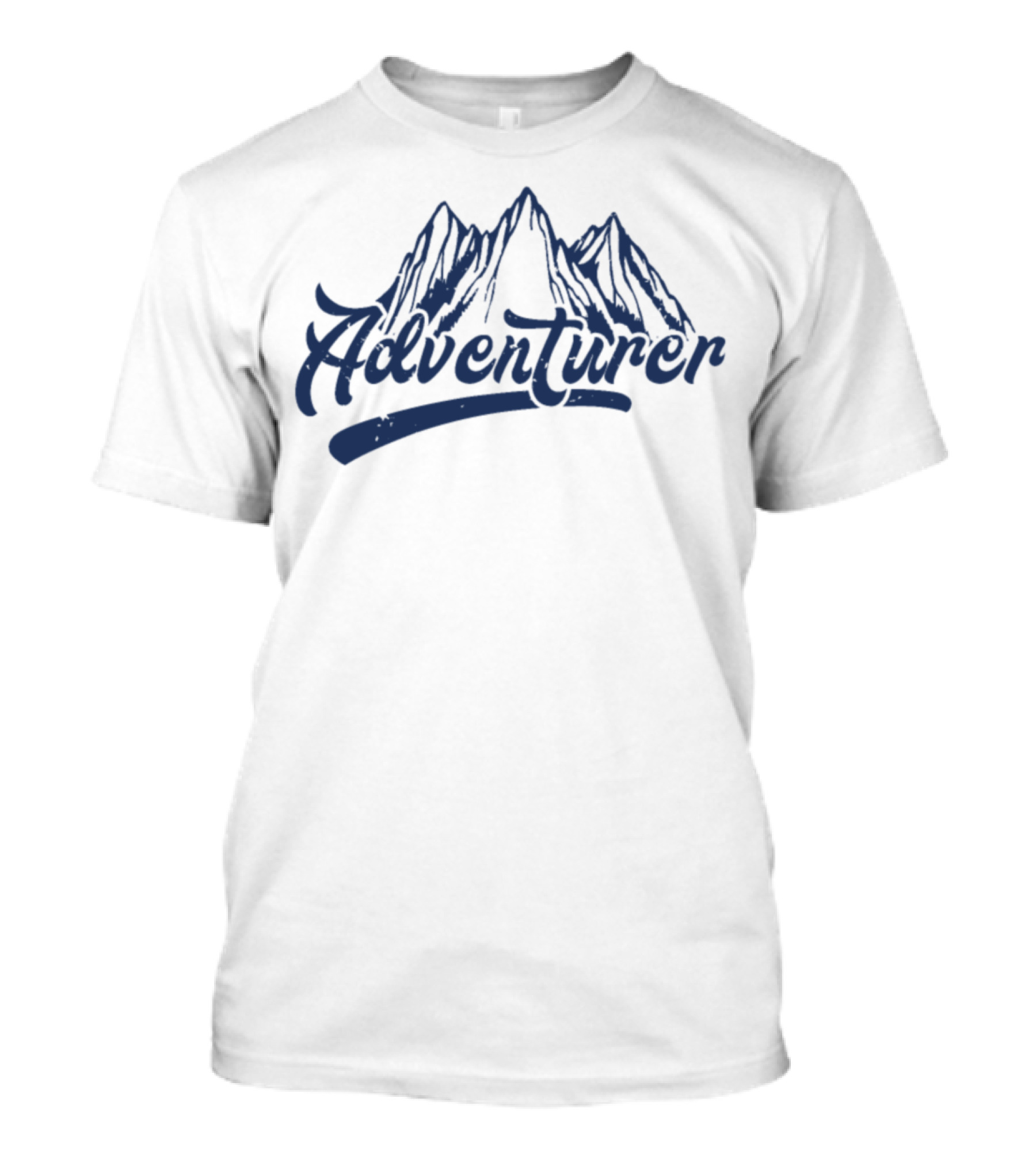 Adventurer Hiker Hiking Pilgrim Mountain Expedition T-Shirt