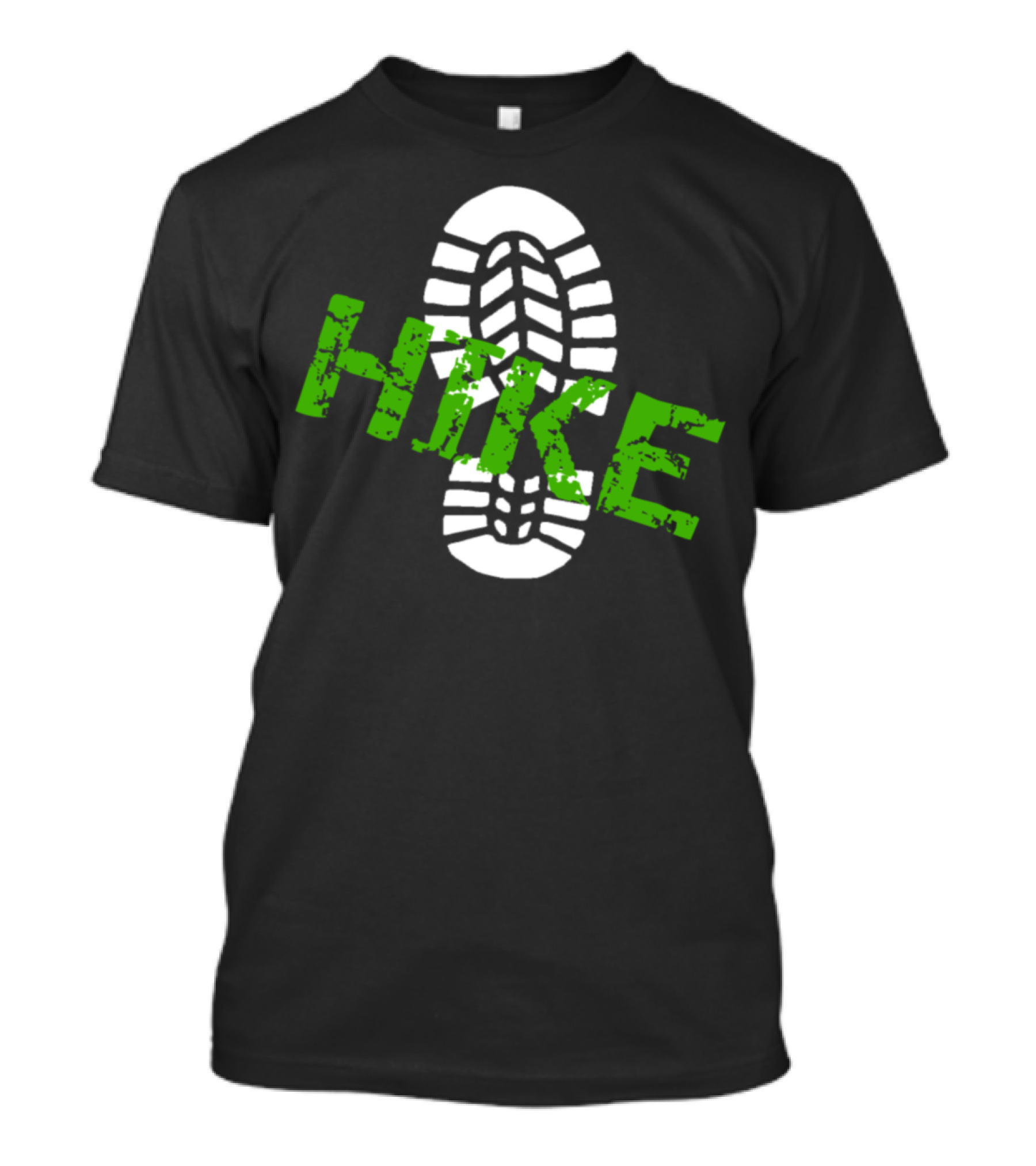 Hiking Hike Bootprint Go For A Hike Trail Boot T-Shirt
