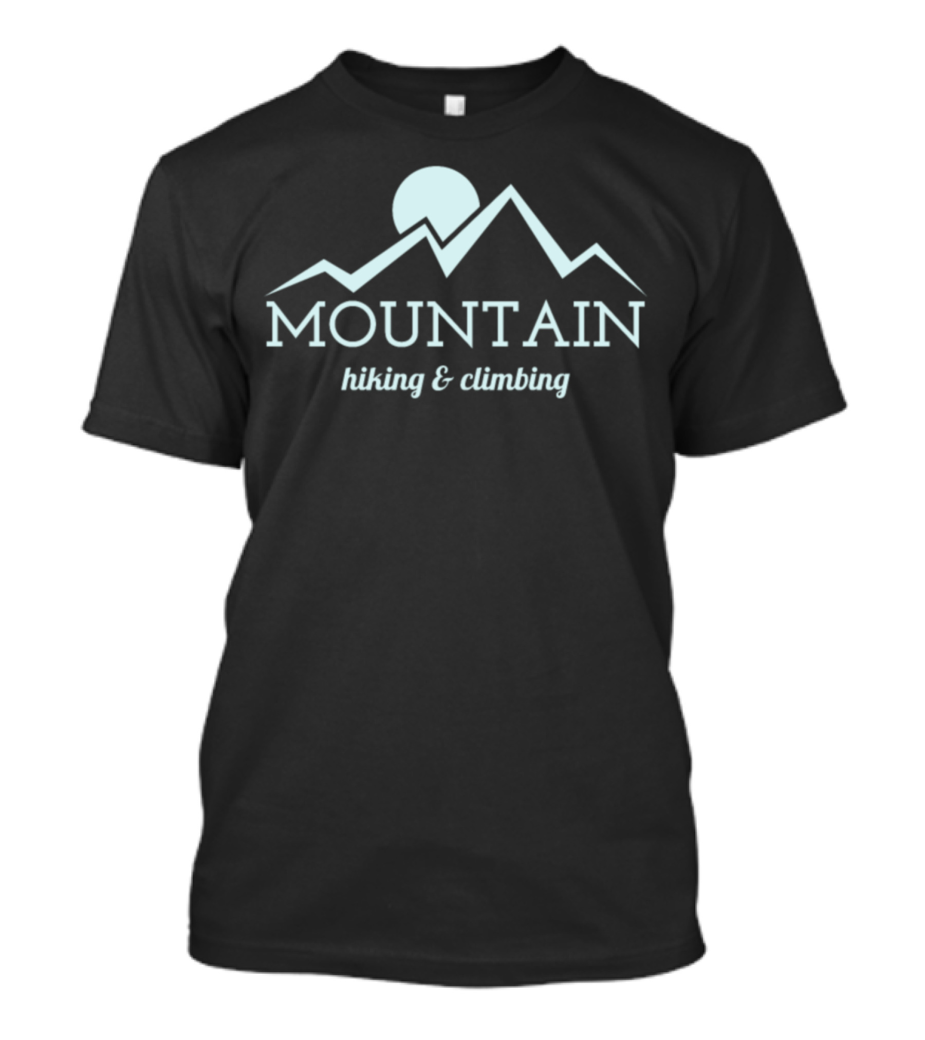 MOUNTAIN Hiking Climbing Glacier Mountaineering T-Shirt