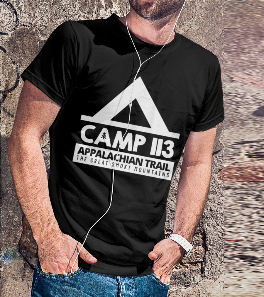 Camp 113 Appalachian Trail The Great Smoky Mountains T-Shirt