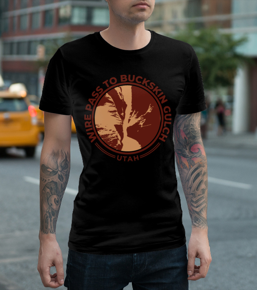 Wire Pass To Buckskin Gulch Utah Canyon Adventure T-Shirt