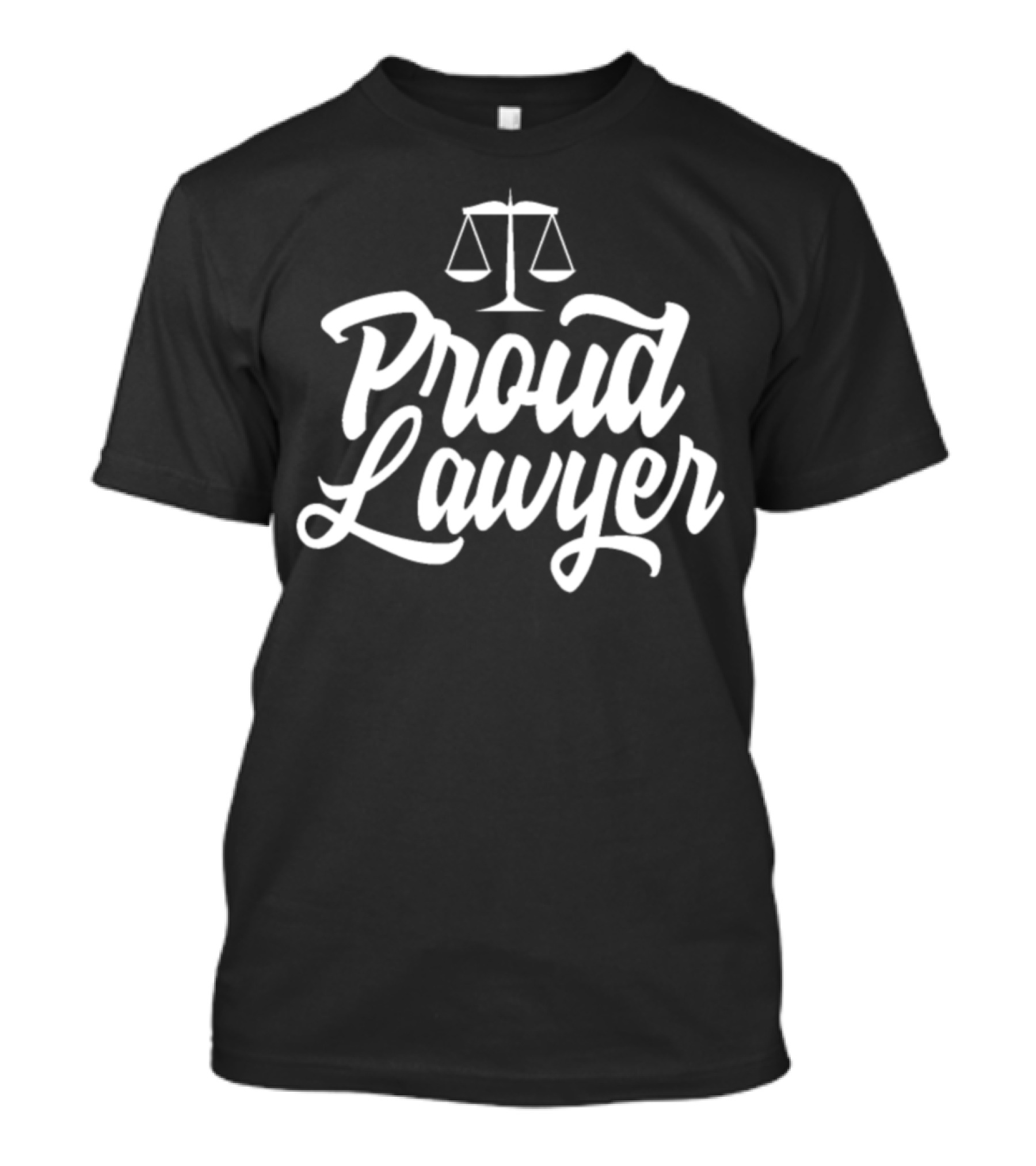Proud Lawyer Scales Of Justice Law Office Team T-Shirt