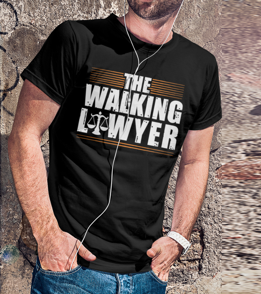 The Walking Lawyer Justice Scales T-Shirt