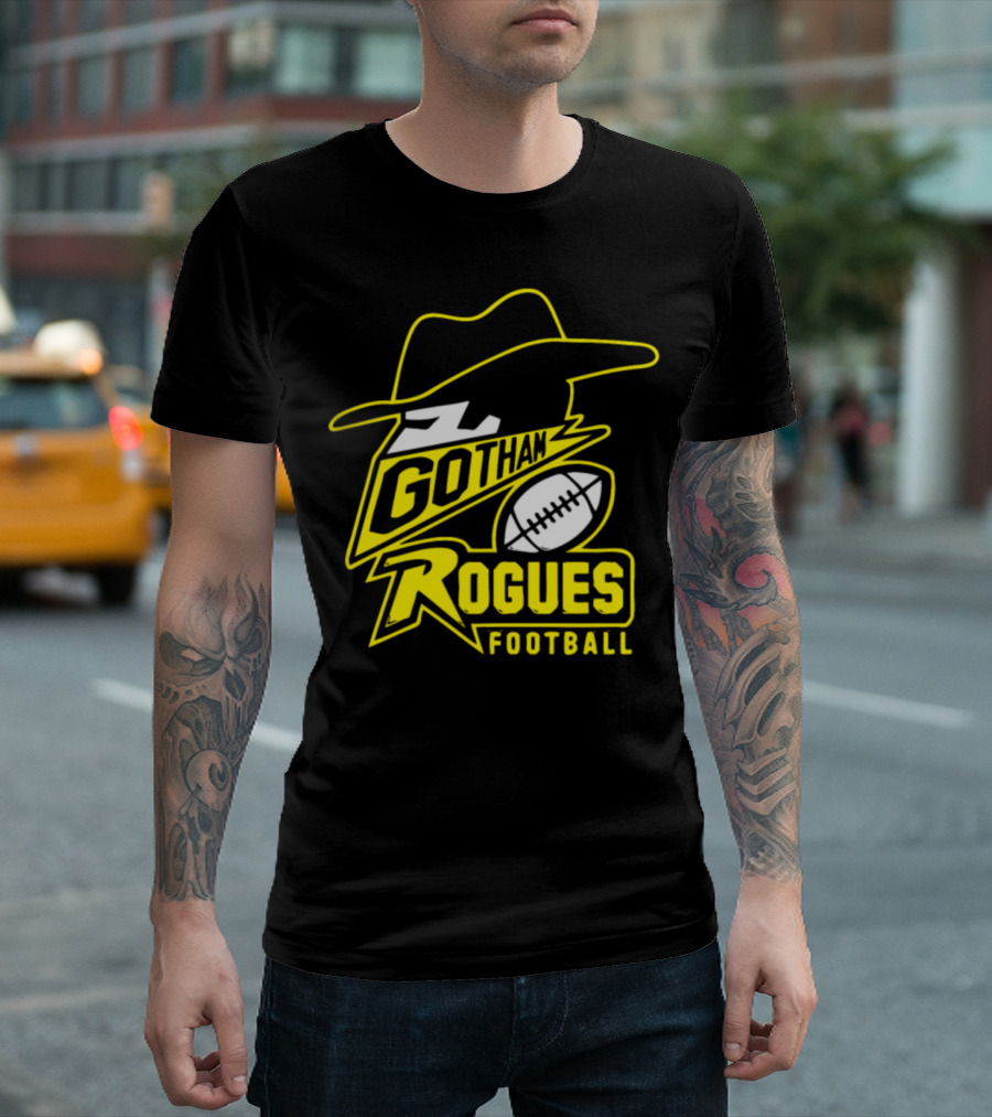 Gotham Rogues Football Cowboy Hat T-Shirt