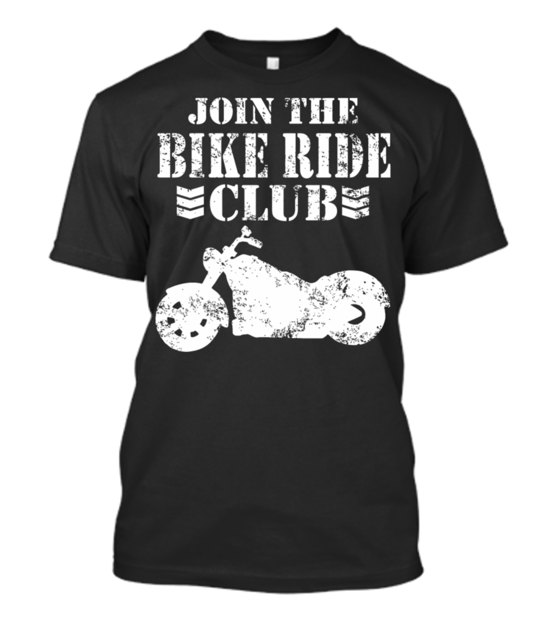Join The Bike Ride Club Motorcycle Adventure T-Shirt