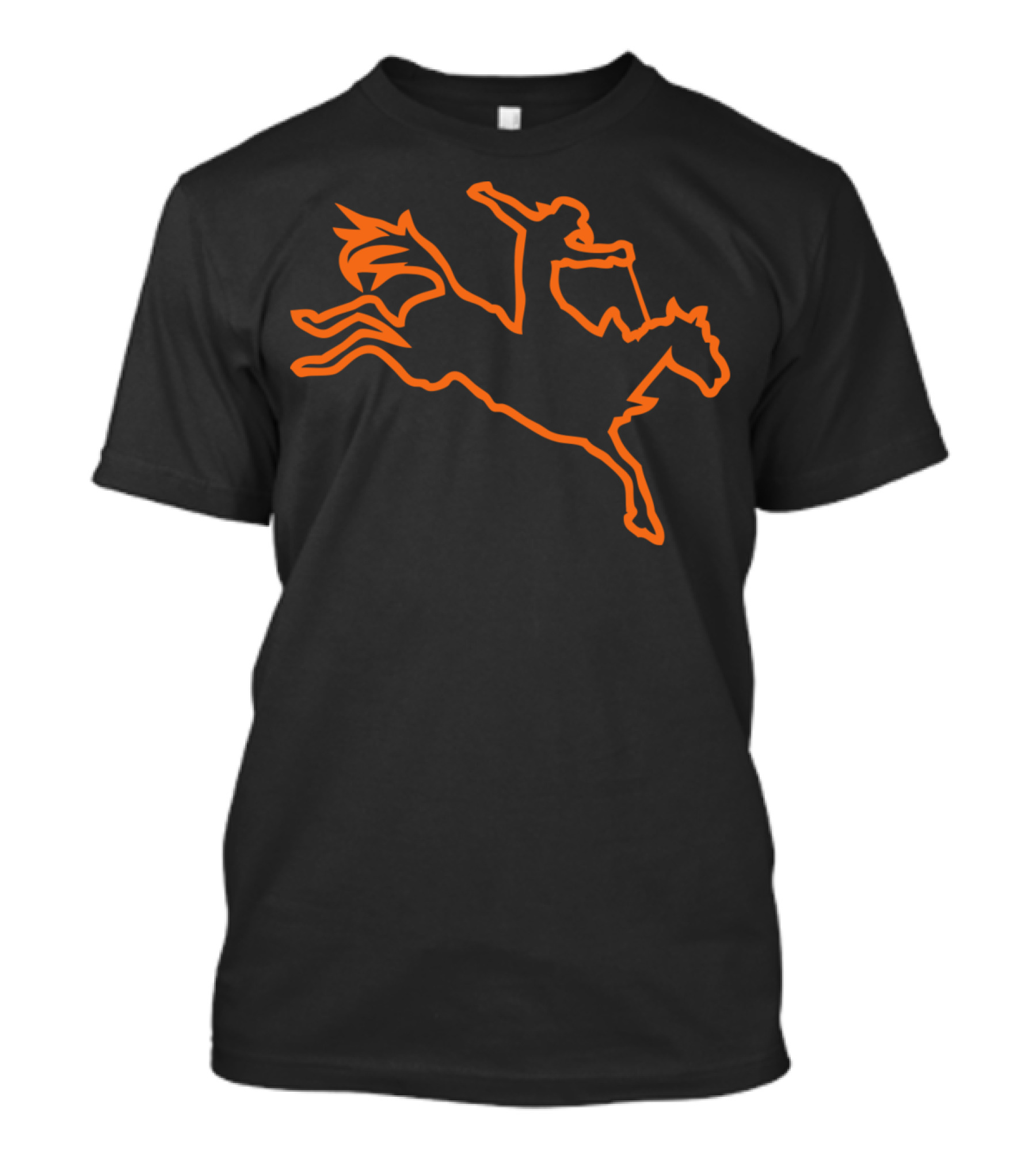 Rodeo Cowboy Horse Riding Jump T-Shirt
