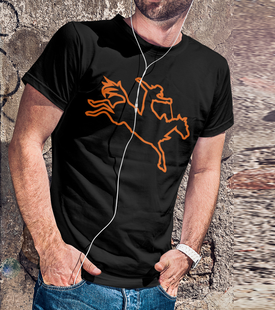 Rodeo Cowboy Horse Riding Jump T-Shirt