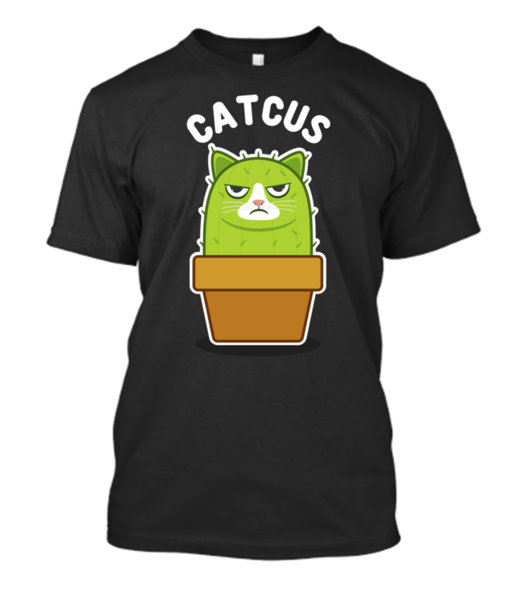 Cat Cats Cactus Catcus Cute Pets Animals Owner T-Shirt