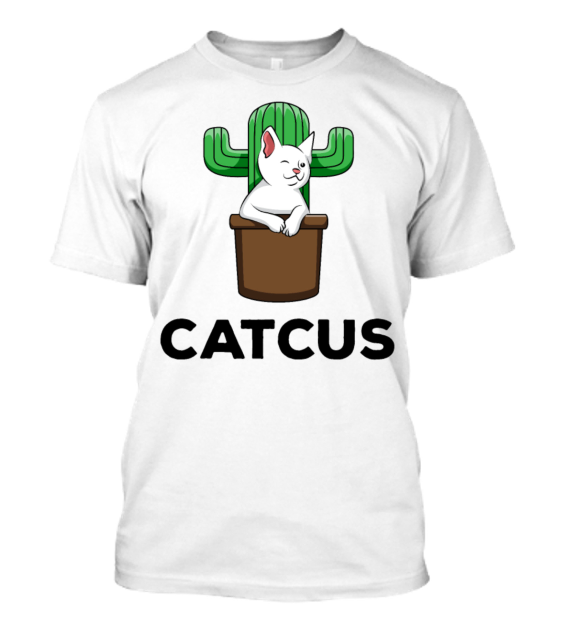 Catcus Cat Cacti Succulent Cactu T-Shirt