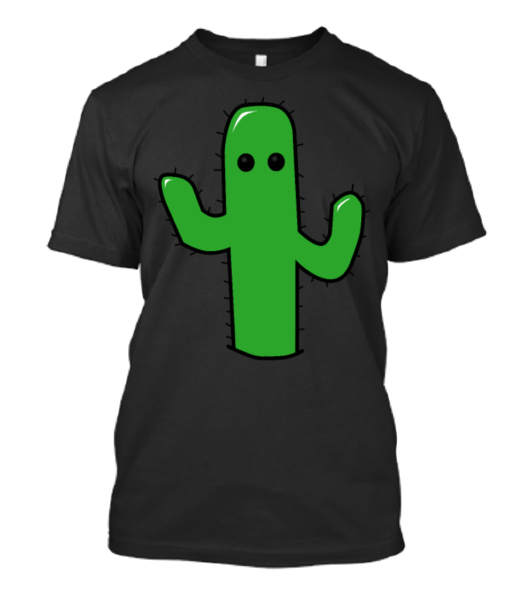 Cute Green Cactus Lover T-Shirt