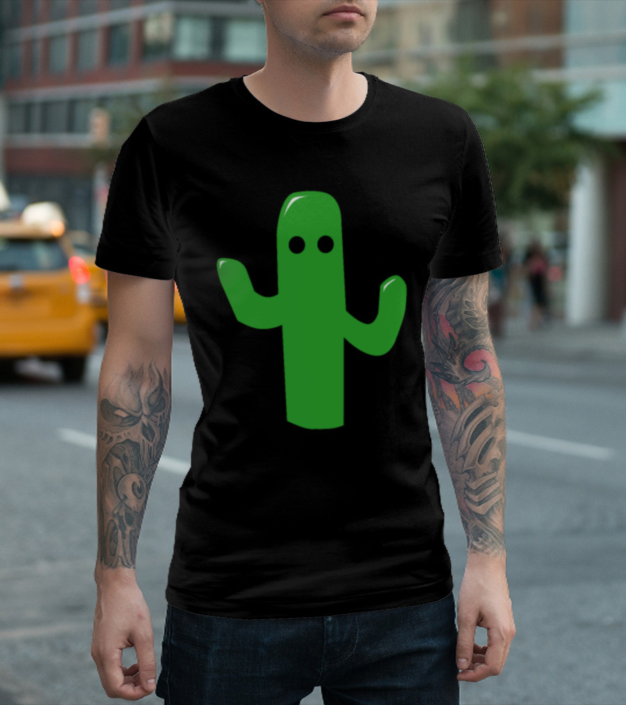 Cute Green Cactus Lover T-Shirt