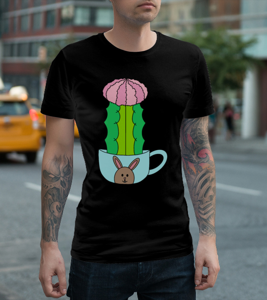 Hybrid Cactus Bunny Mug T-Shirt
