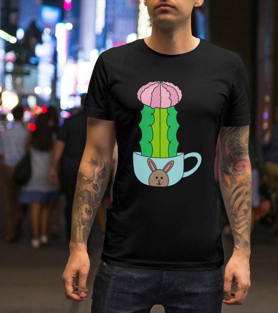 Hybrid Cactus Bunny Mug T-Shirt