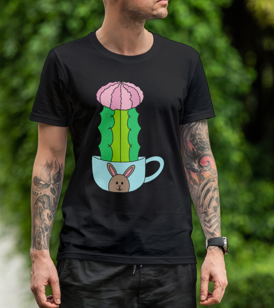 Hybrid Cactus Bunny Mug T-Shirt