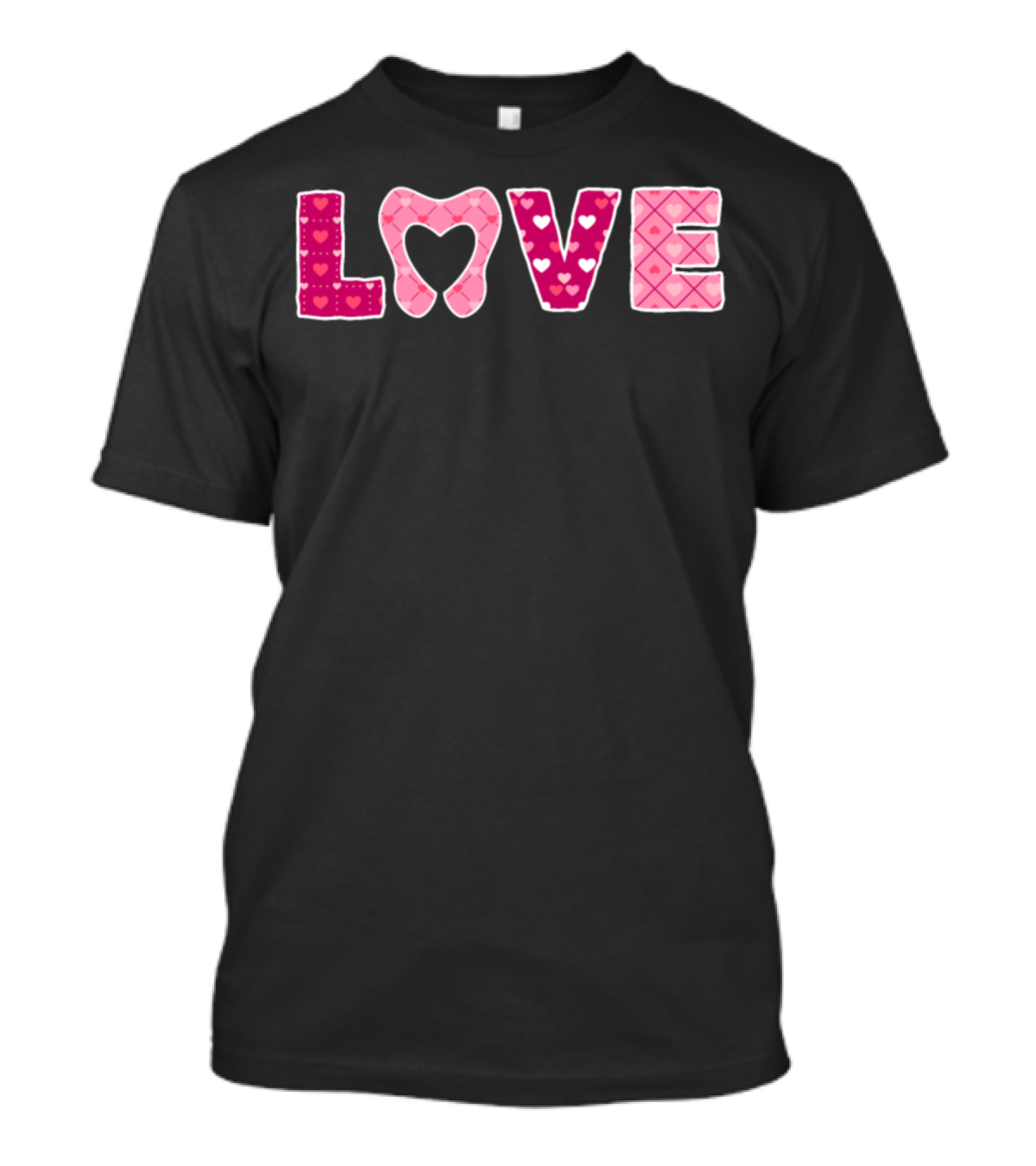 Love Tooth Heart Dentistry Dentist Valentine's T-Shirt