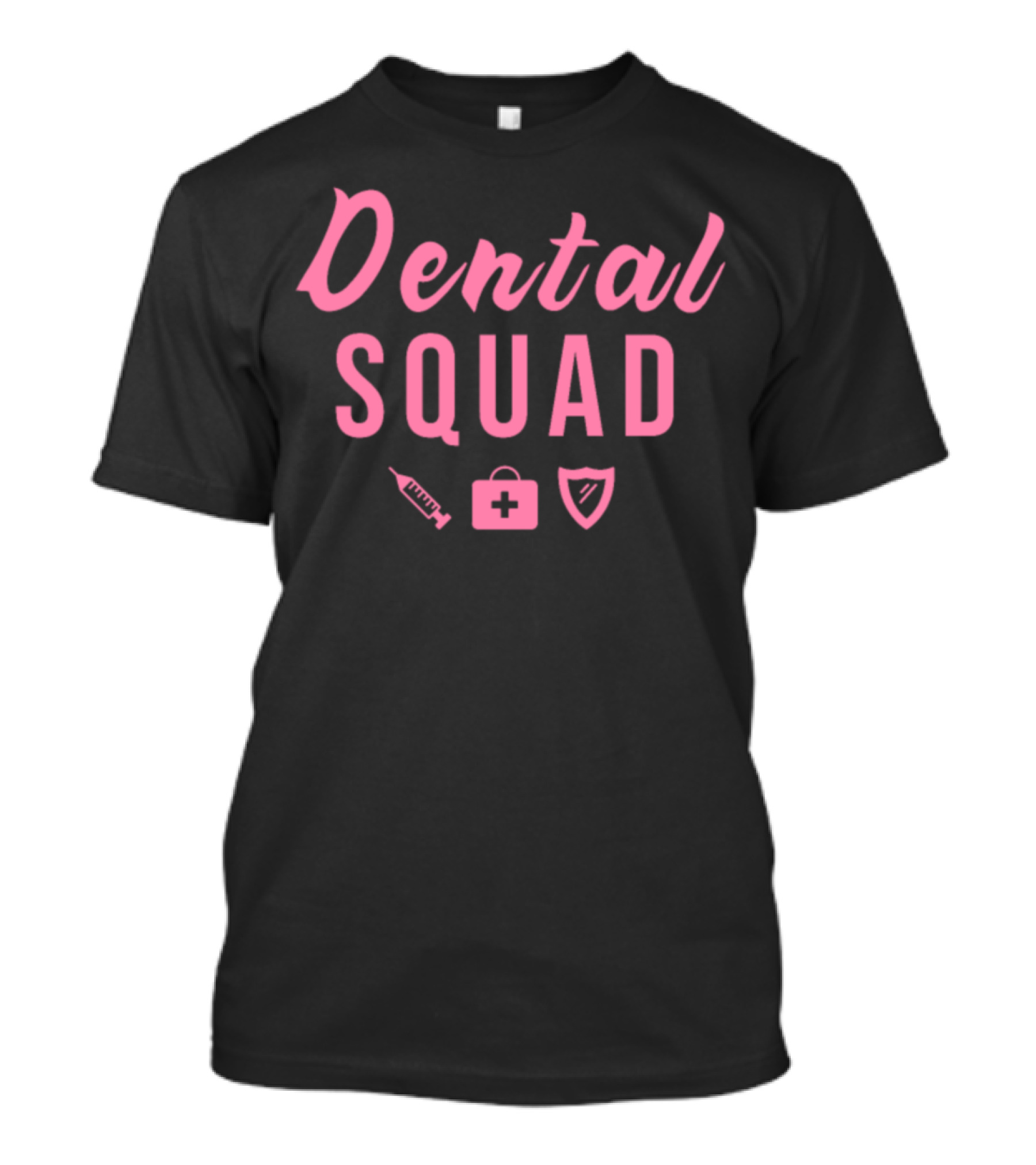 Dental Squad Mom Dentistry Tooth Doctor Flossing Dentist T-Shirt