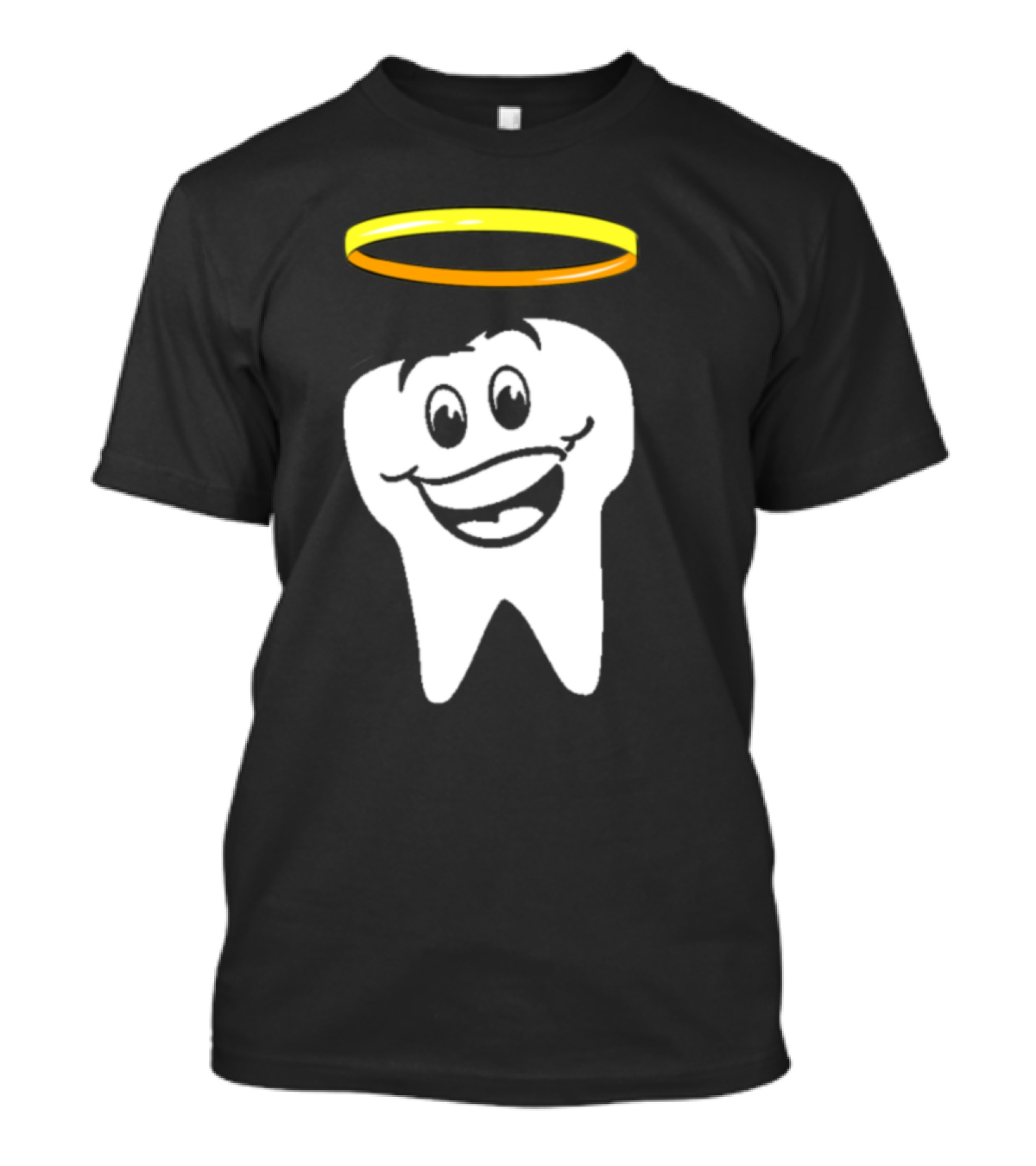 Tooth Angel Smiling Halo T-Shirt