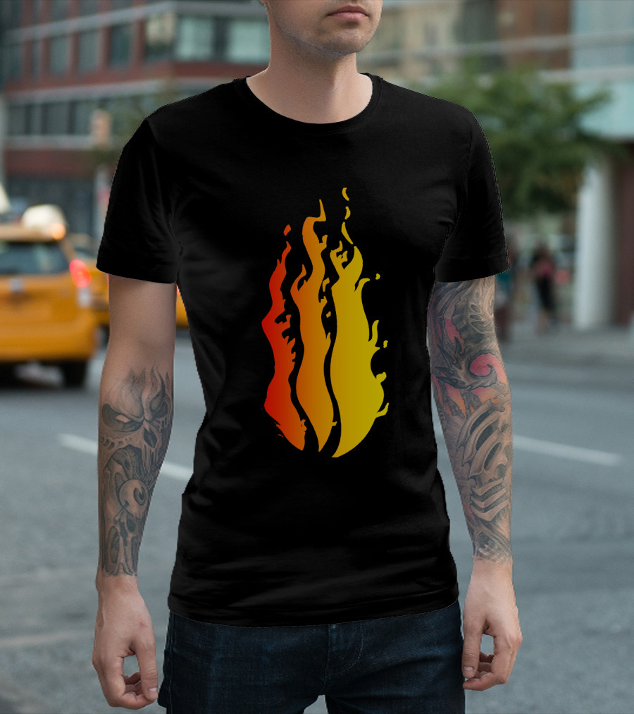 Preston Love Flame Gradient T-Shirt