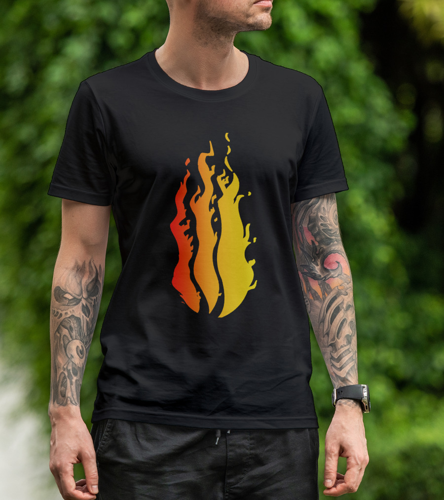 Preston Love Flame Gradient T-Shirt