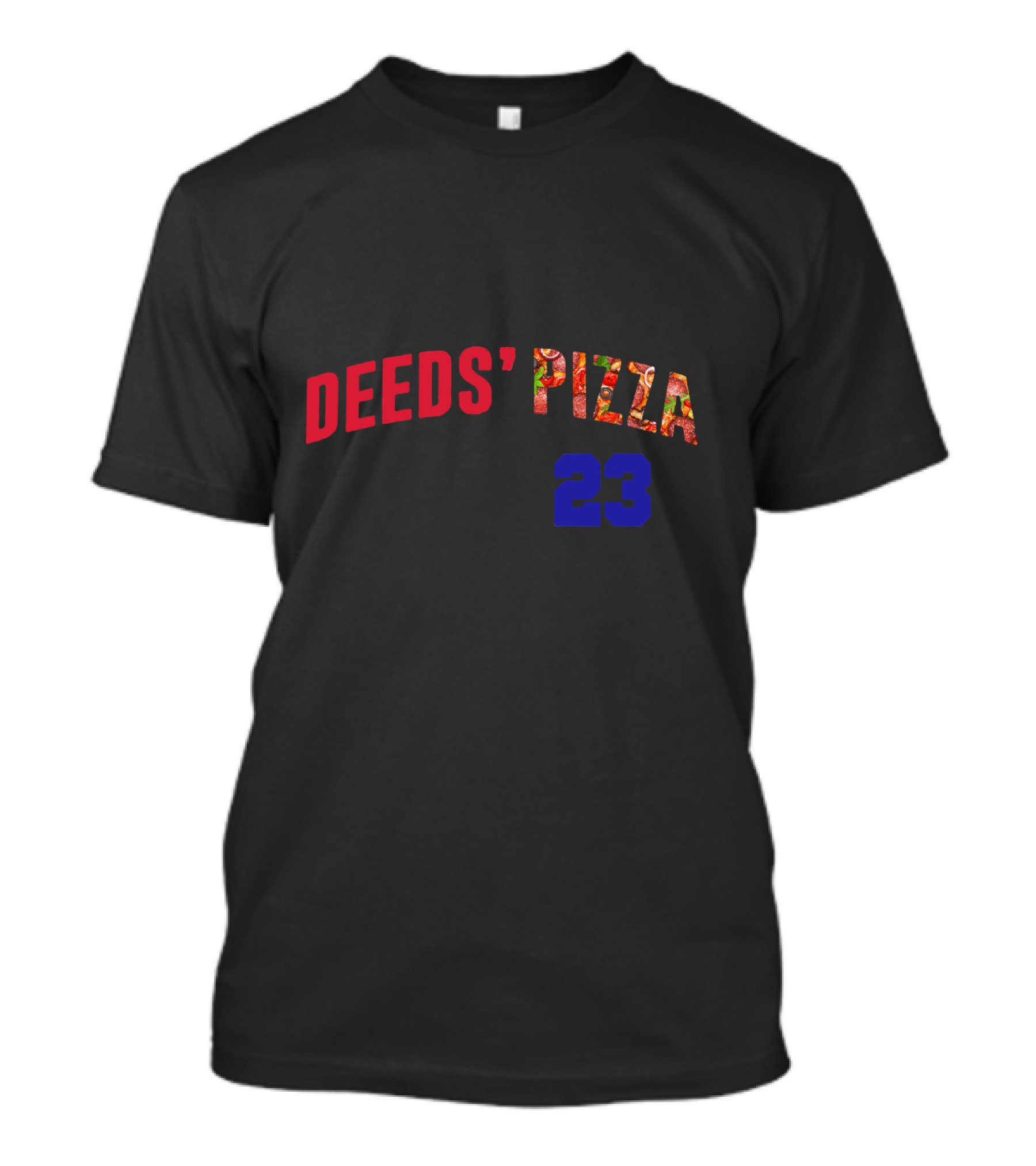 Mr Deeds Pizza 23 Adam Sandler Pizzeria Movie Restaurant T-Shirt