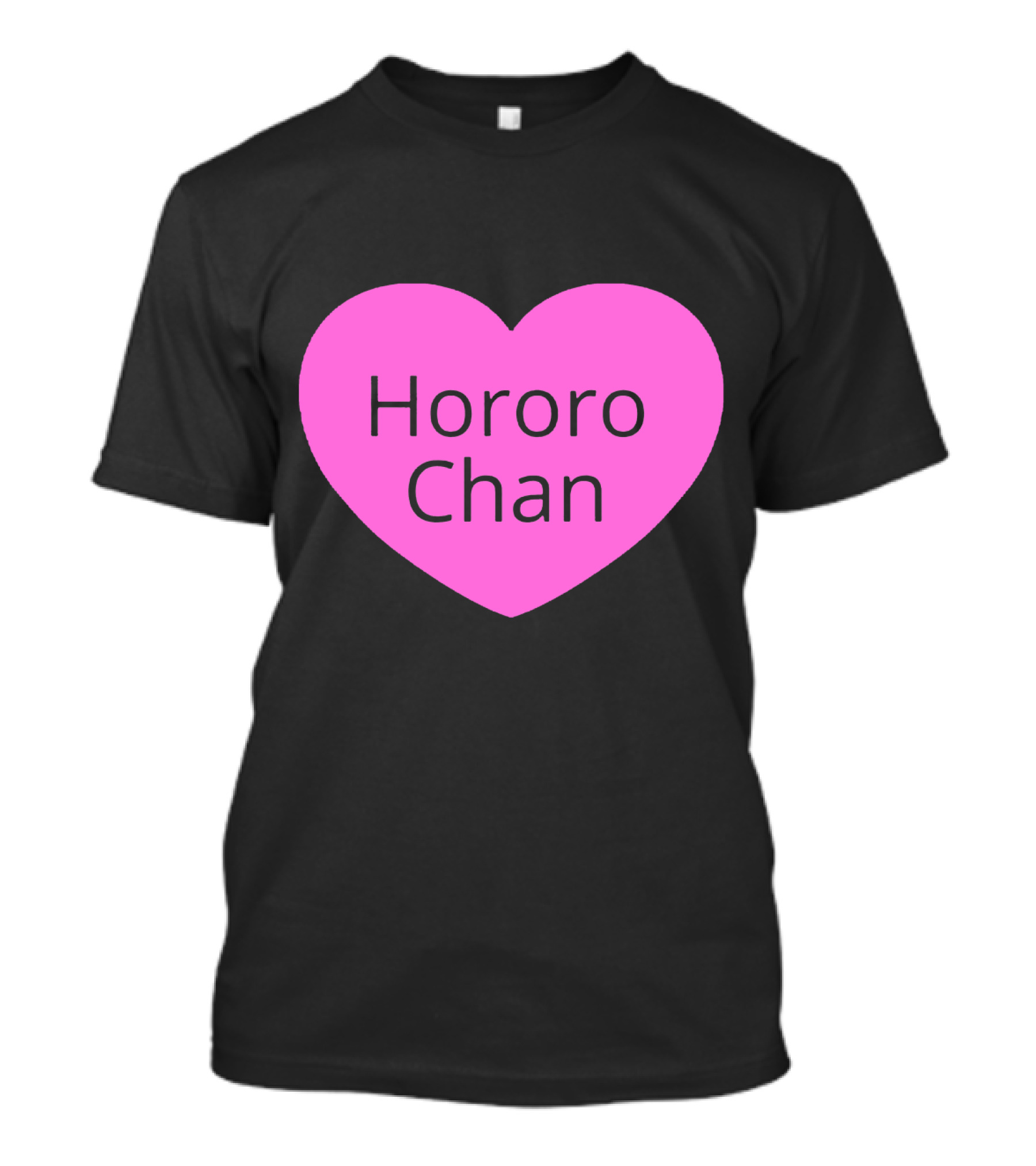 Hororo Chan Pink Heart Icon Love T-Shirt