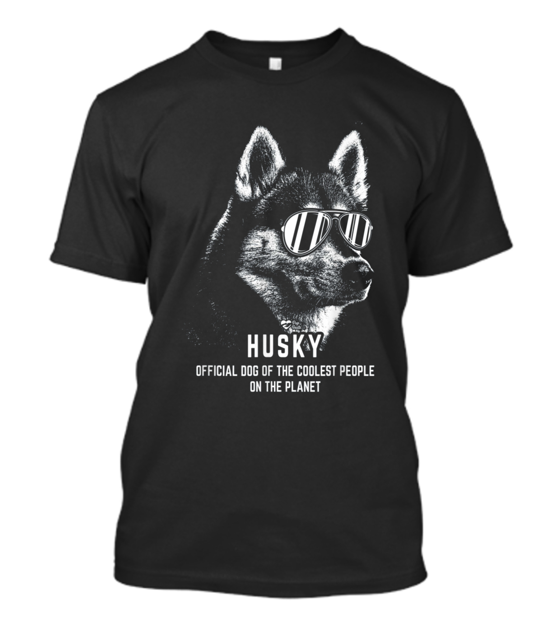 Husky Coolest People Official Dog On The Planet T-Shirt