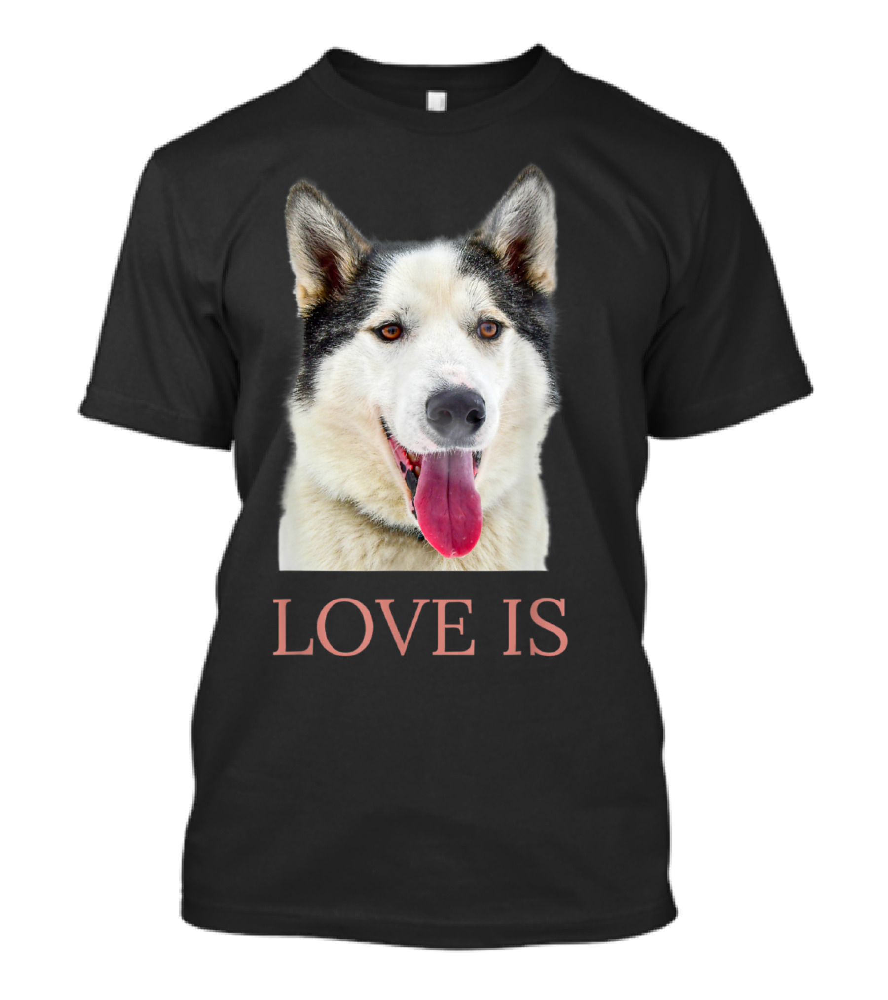 Love Is Siberian Husky Women Men Kids Dog T-Shirt