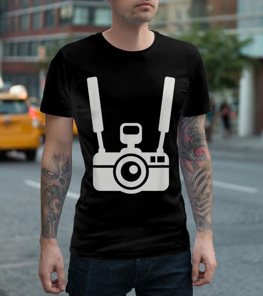 Tourist Camera Drone Photo T-Shirt