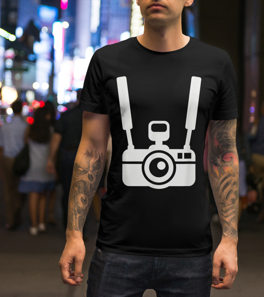 Tourist Camera Drone Photo T-Shirt